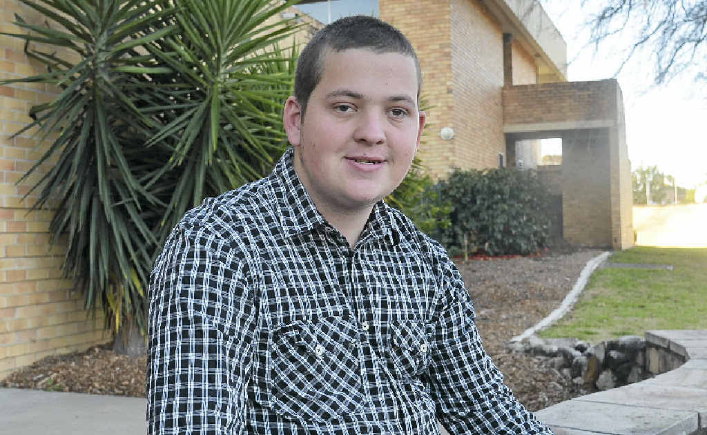 NATHANIAL’S PRIDE: Warwick teen Nathanial Leigh is working hard to stamp out ice use in Warwick. NATHANIAL’S PRIDE: Warwick teen Nathanial Leigh is working hard to stamp out ice use in Warwick.